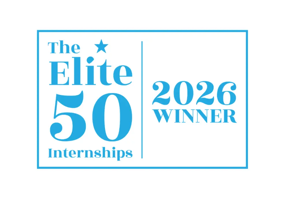 Award Elite 50 winner 2026 Horizontal blue 2