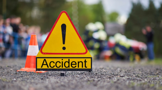 truck-accident-road-sign
